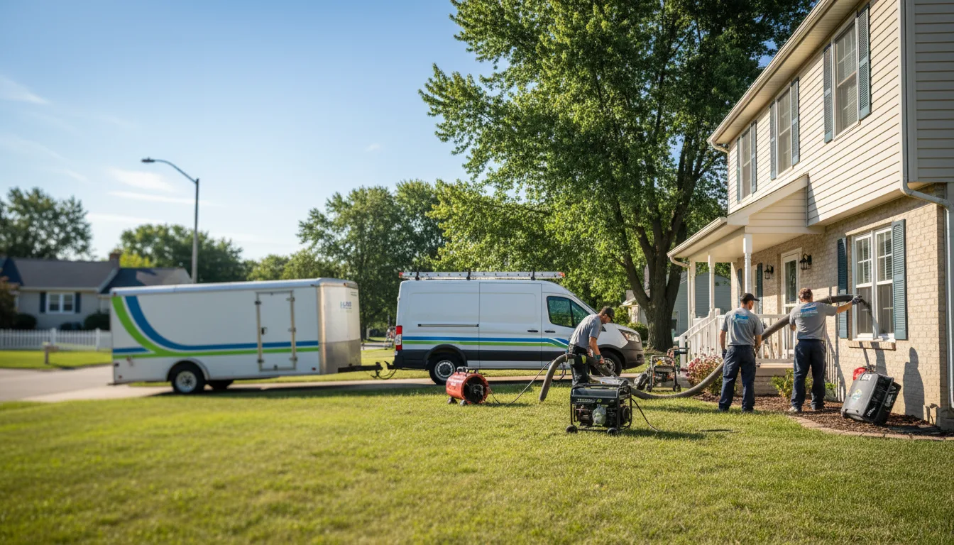 Flooded Basement Restoration And Cleanup With Repair in Verdigre, NE near me